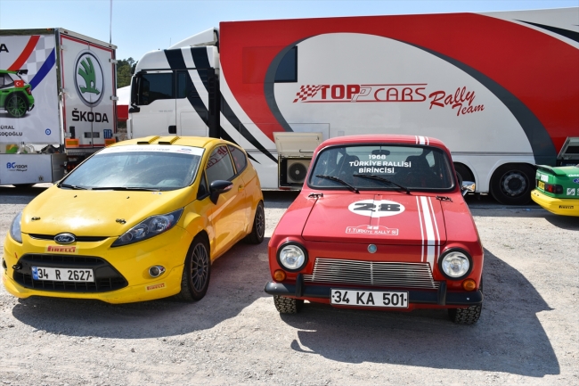 Muğla'da Türkiye Rallisi öncesi yaşam alanı oluşturuldu